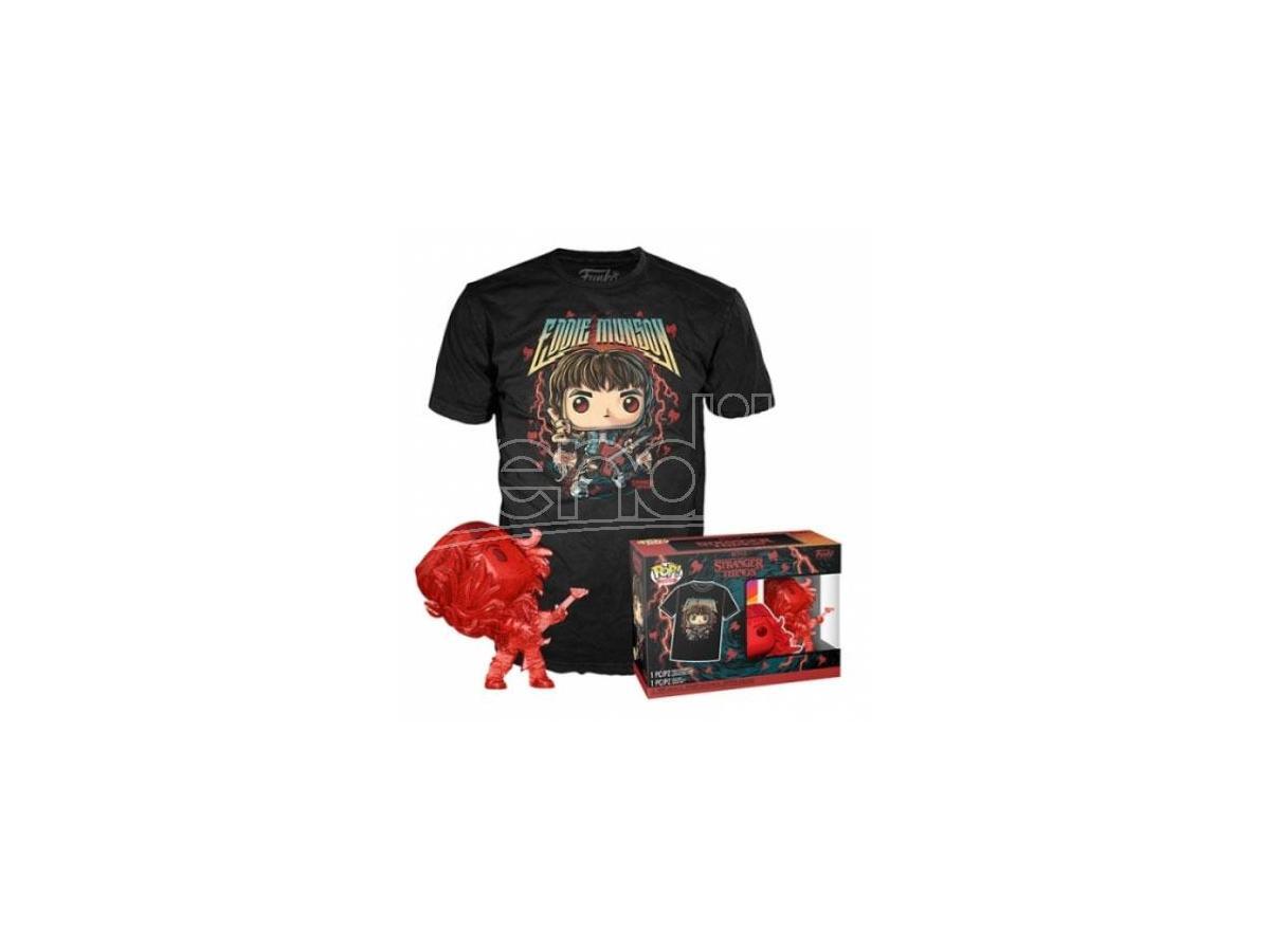 FUNKO TEE + POP STRANGER THINGS HUNTER EDDIE W/GUITAR M TV SERIES STRANGER THING