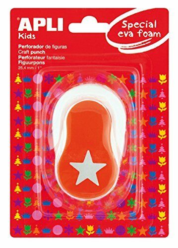APLI perforateur Fantasia Etoile, 013298, Multicolore (t5I)