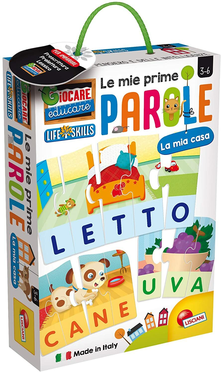 Liscianigiochi - Giocare Educare, Life Skills Le Mie Prime Parole La Mia Casa
