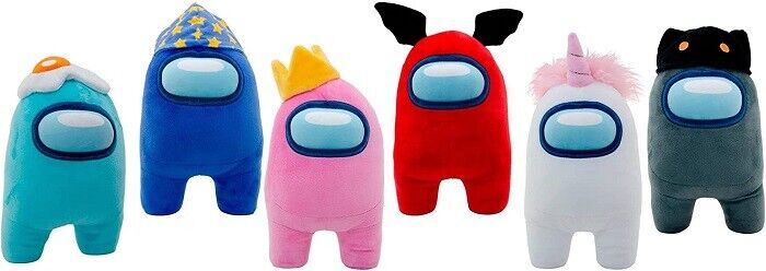 Famosa Among Us, Peluche del set Online da 30 cm Modelli Assortiti