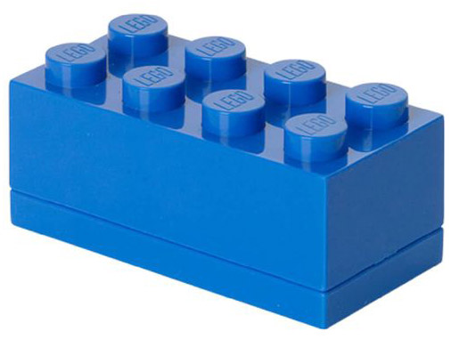 Contenitore LEGO Mini Box 8 Blu ROOM COPENHAGEN