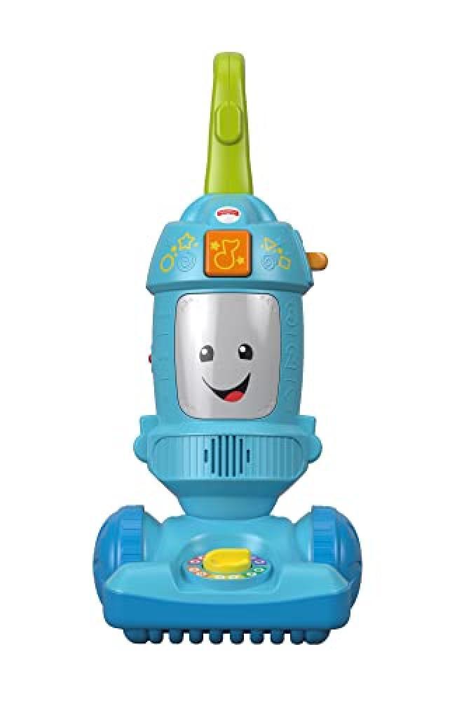 (TG. 12.7 x 12.7 x 12.7 cm) Fisher-Price FNR97 Laugh Light-up Learning Vacuum, B