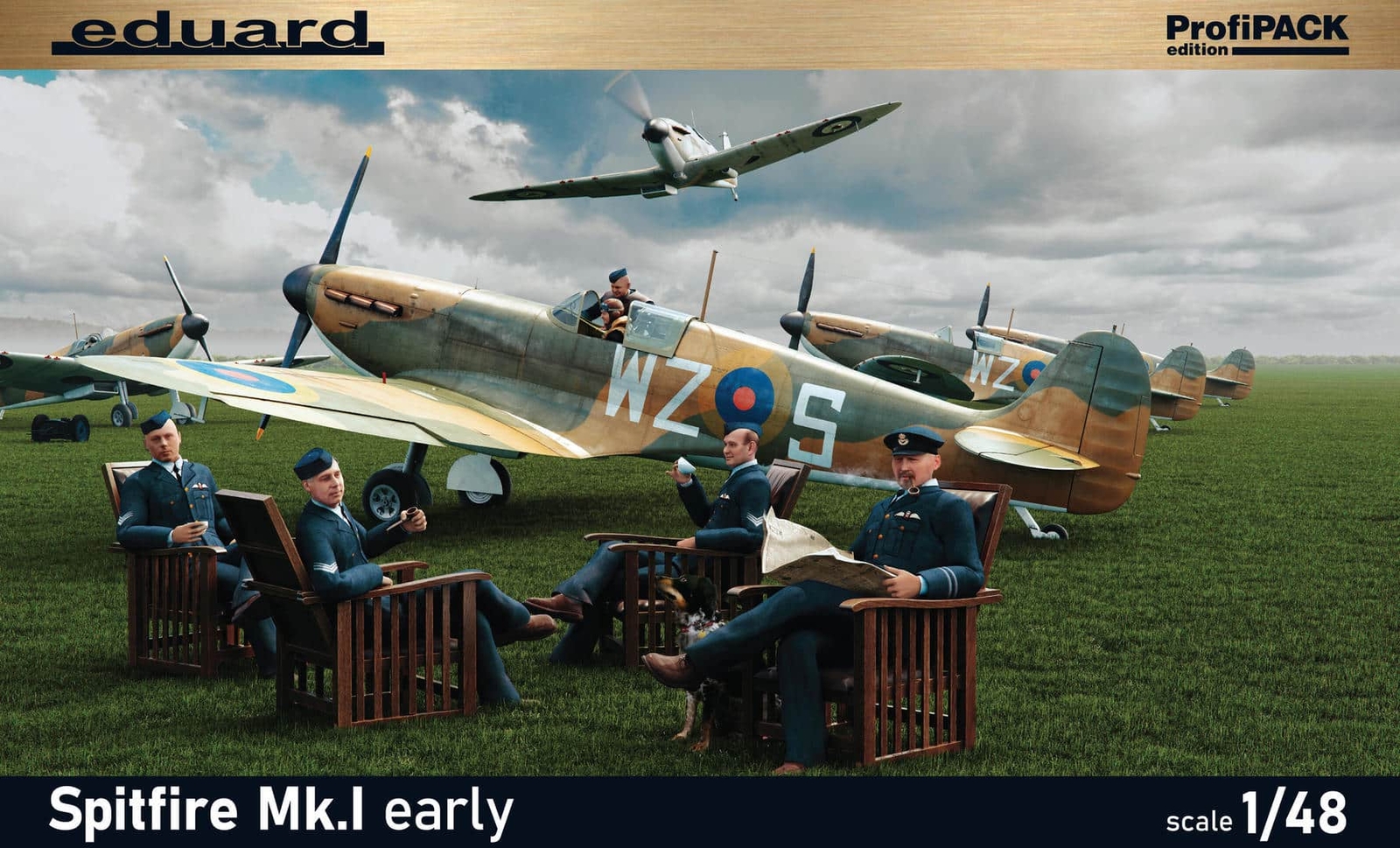 Eduard 82152 Spitfire Mk.I Early Profipack Edition Kit Montaggio 1/48