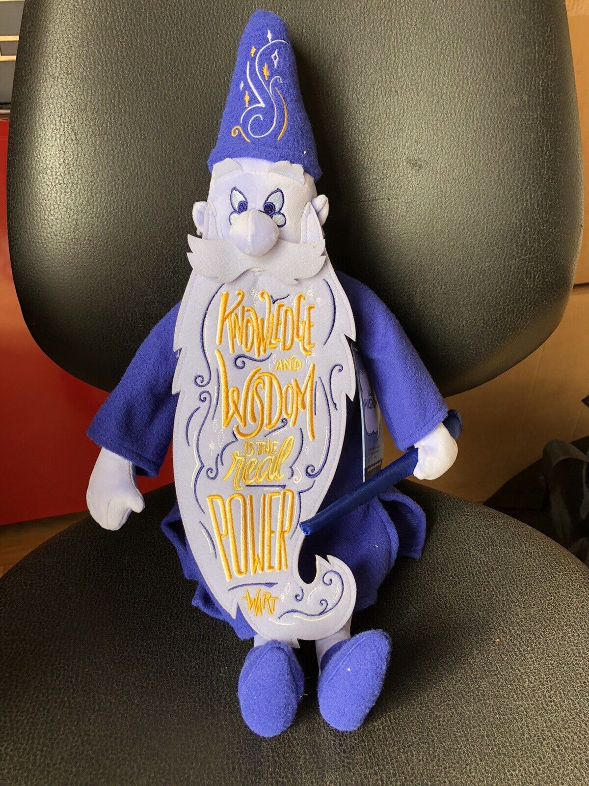 Disney Wisdom - Mago Merlino Edizione Limitata Peluche Plush 48 cm Merlin