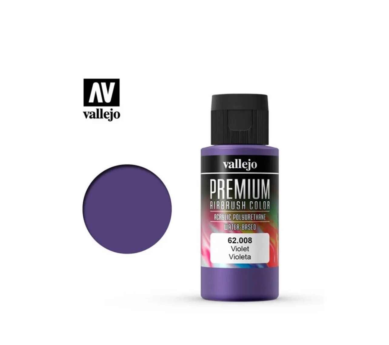 62.008 Vallejo Premium Airbrush: Violet | 60ml