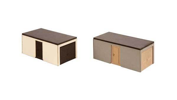 Noch 14677 N Scala Prefab Garage - Taglio Al Laser Mini Kit