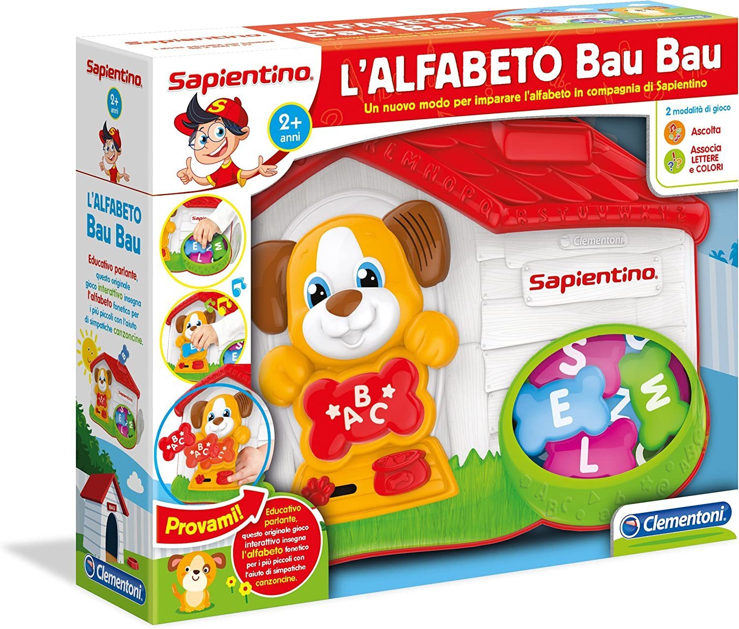 L'alfabeto Bau Bau - Clementoni 12067 - 2+ anni