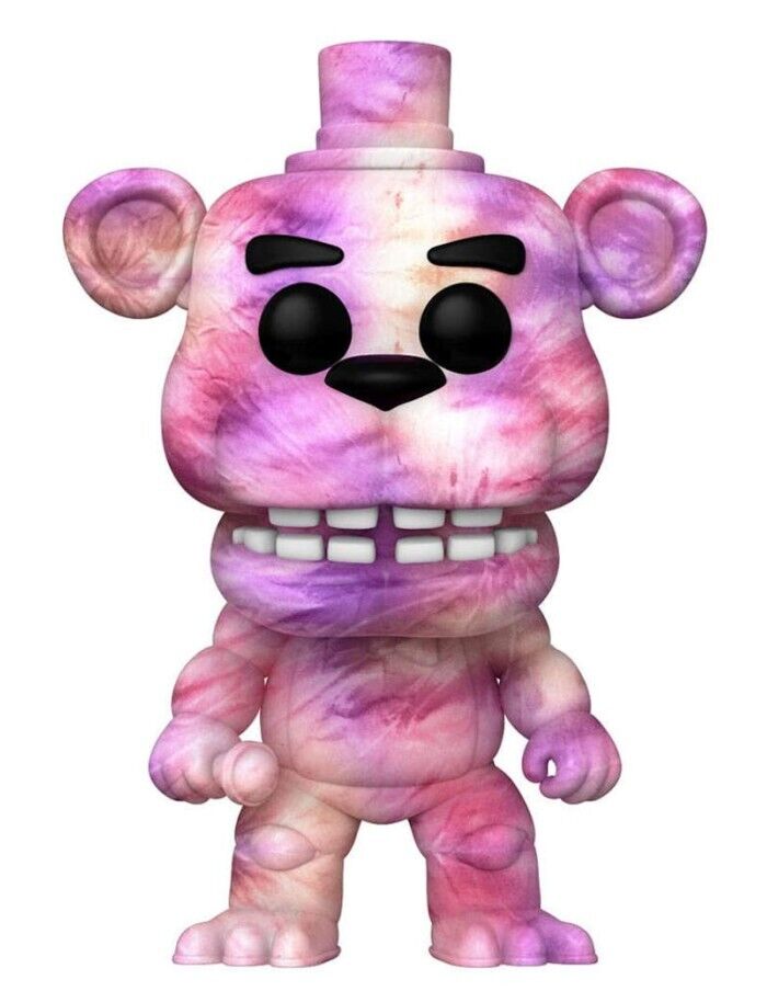 FUNKO POP GAMES FIVE NIGHTS AT FREDDY'S TIE DYE FREDDY 878 VYNIL FIGURE NEW!