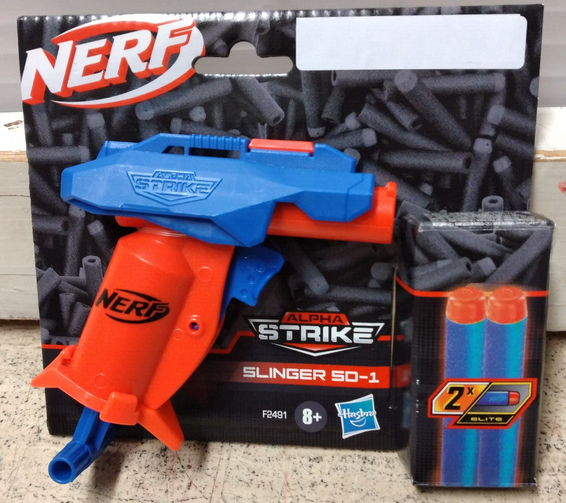 PISTOLA NERF ALPHA STRIKE  SLINGER SD-1