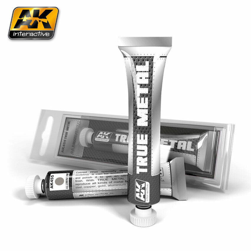 Colore Metallico True Metal Aluminium Ak-0455 AK INTERACTIVE