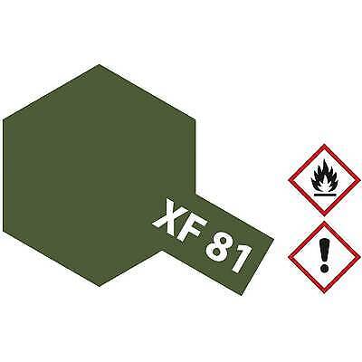 XF81 Dark Green 2 RAF XF81 - tamiya modellismo