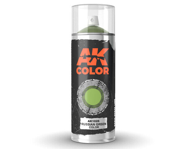 Russian Green Color (150 ml) AK1026 - ak-interactive modellismo