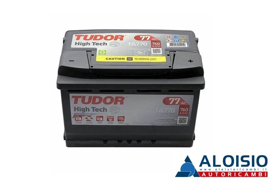 Batteria 77Ah 760A (EN) Tudor TA770 High Tech **Spedizione Inclusa!!**