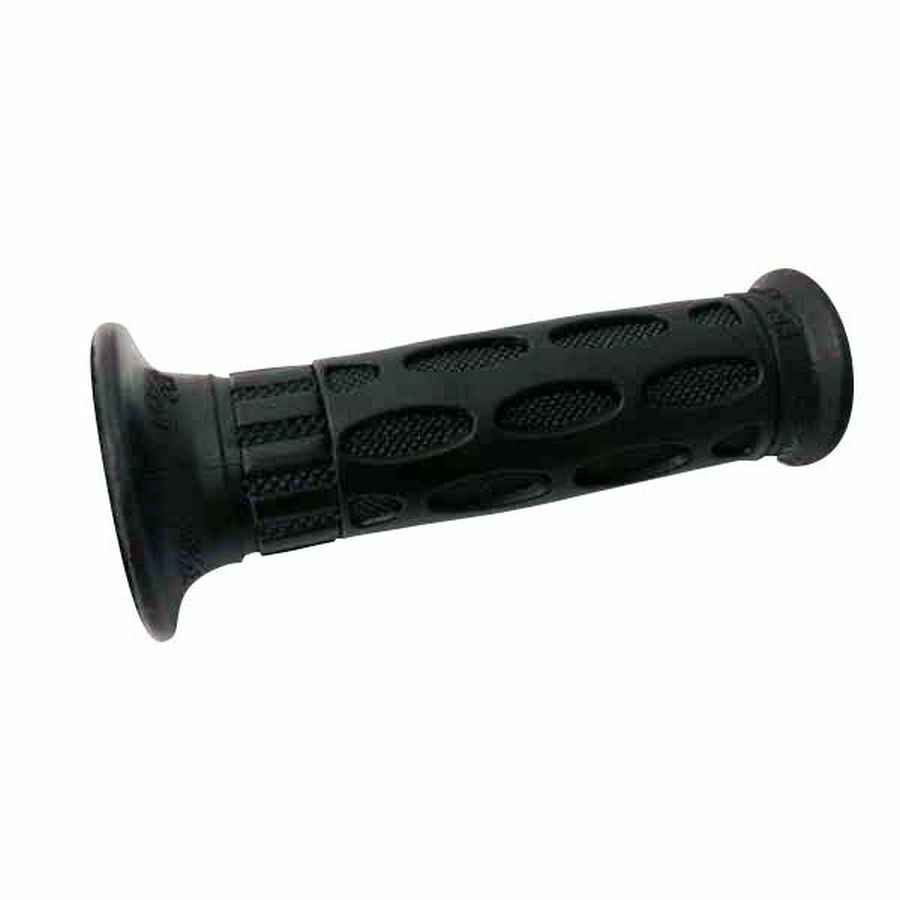 COPPIA MANOPOLE MOTO STRADA FORATE PROGRIP 780 NERO