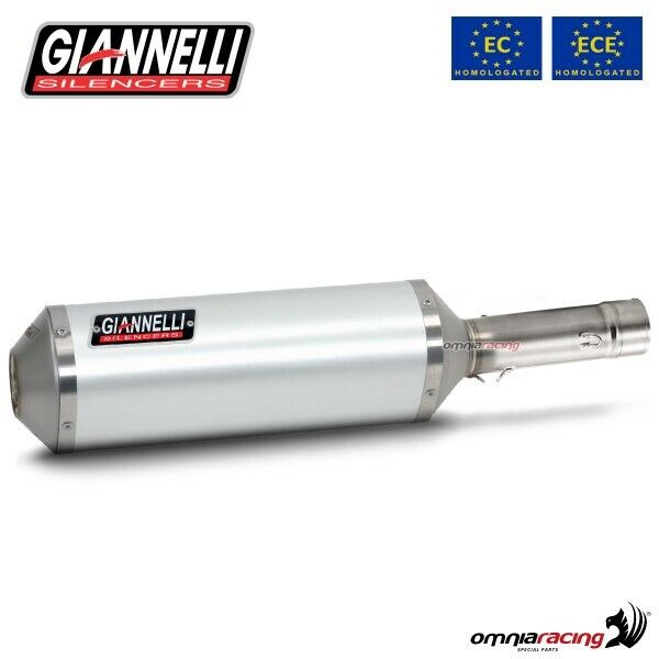 Scarico Giannelli per Kymco AK550 2017/2020 Ipersport in alluminio omologato