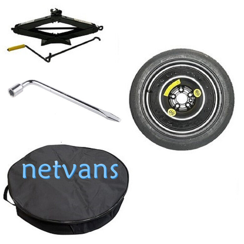roue de secours (galette ) 16" NISSAN JUKE avec cric, clé et housse 135/90R16