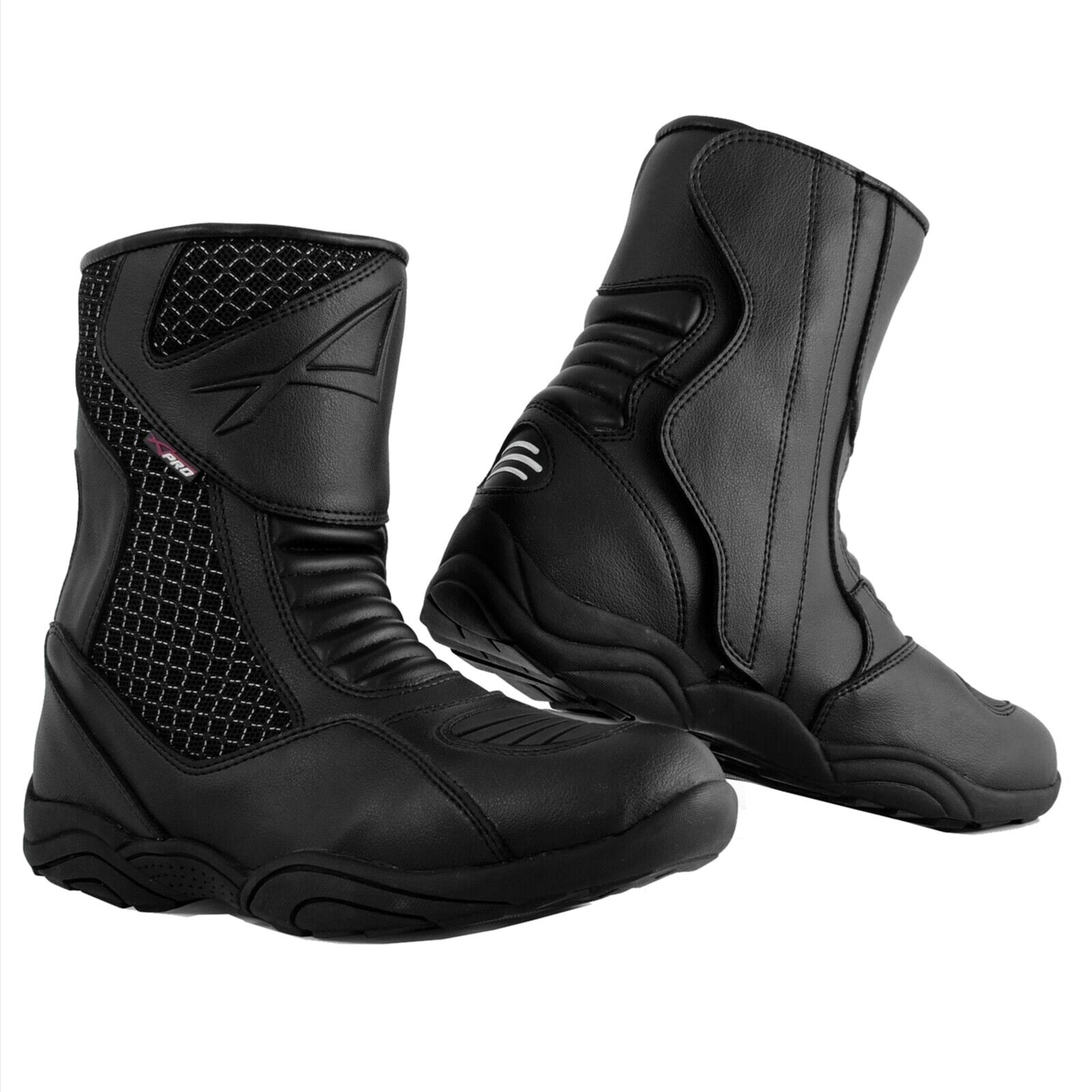 Motorbike Sport Waterproof Lined Boots Touring Motorcycle Sonicmoto Size 46