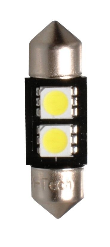 Lampada Led Diodo LED L318 C5W 31mm 2xSMD5050 CANBUS bianco