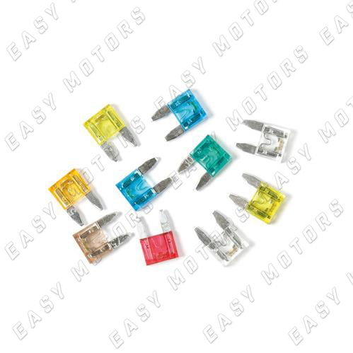 Smart Led mix 10 micro-fusibili lamellari con spia a led 12 32V