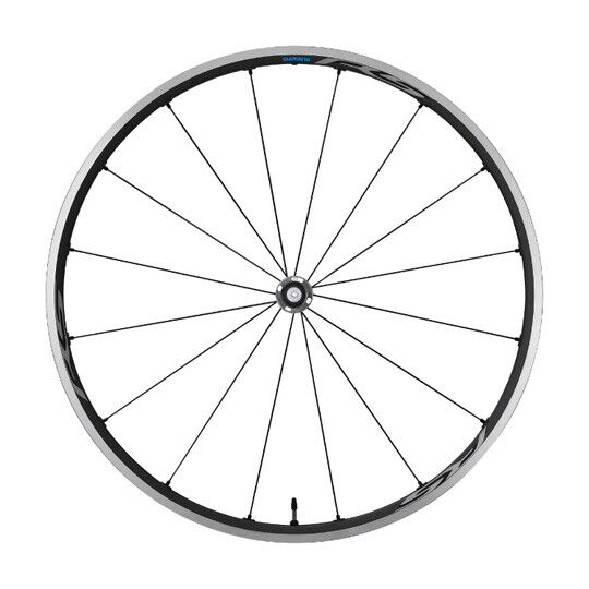Roue route 700 av blocage jante noir shimano rs500 tubeless moy shiman
