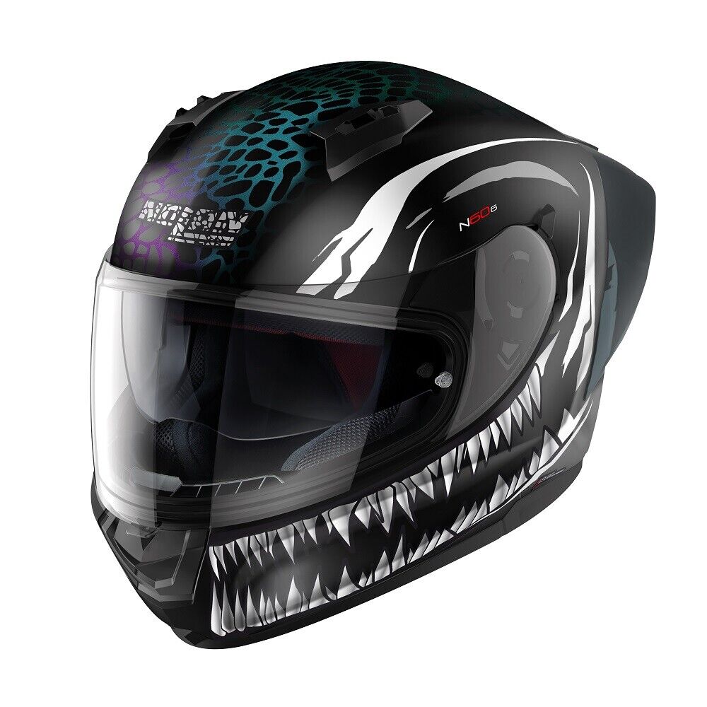 CASCO NOLAN INTEGRALE N60-6 SPORT RAVENOUS 028 TAGLIA S