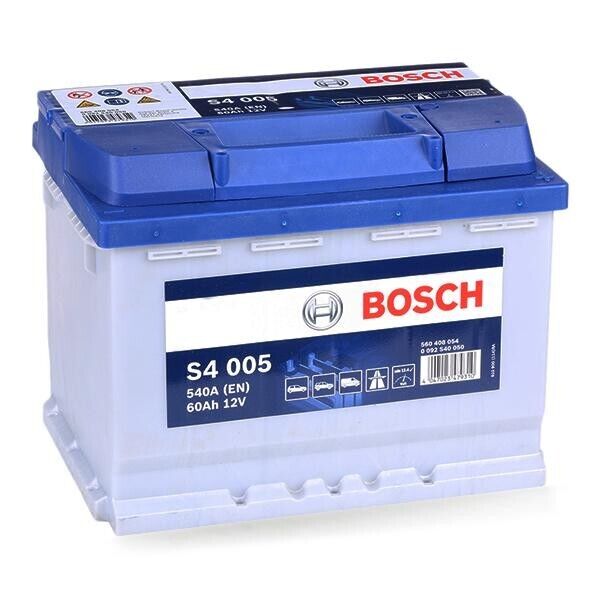 BOSCH BATTERIA AVVIAMENTO AUTO 0092S40060 POSITIVO A DESTRA TIPO S4 60 AH 540A