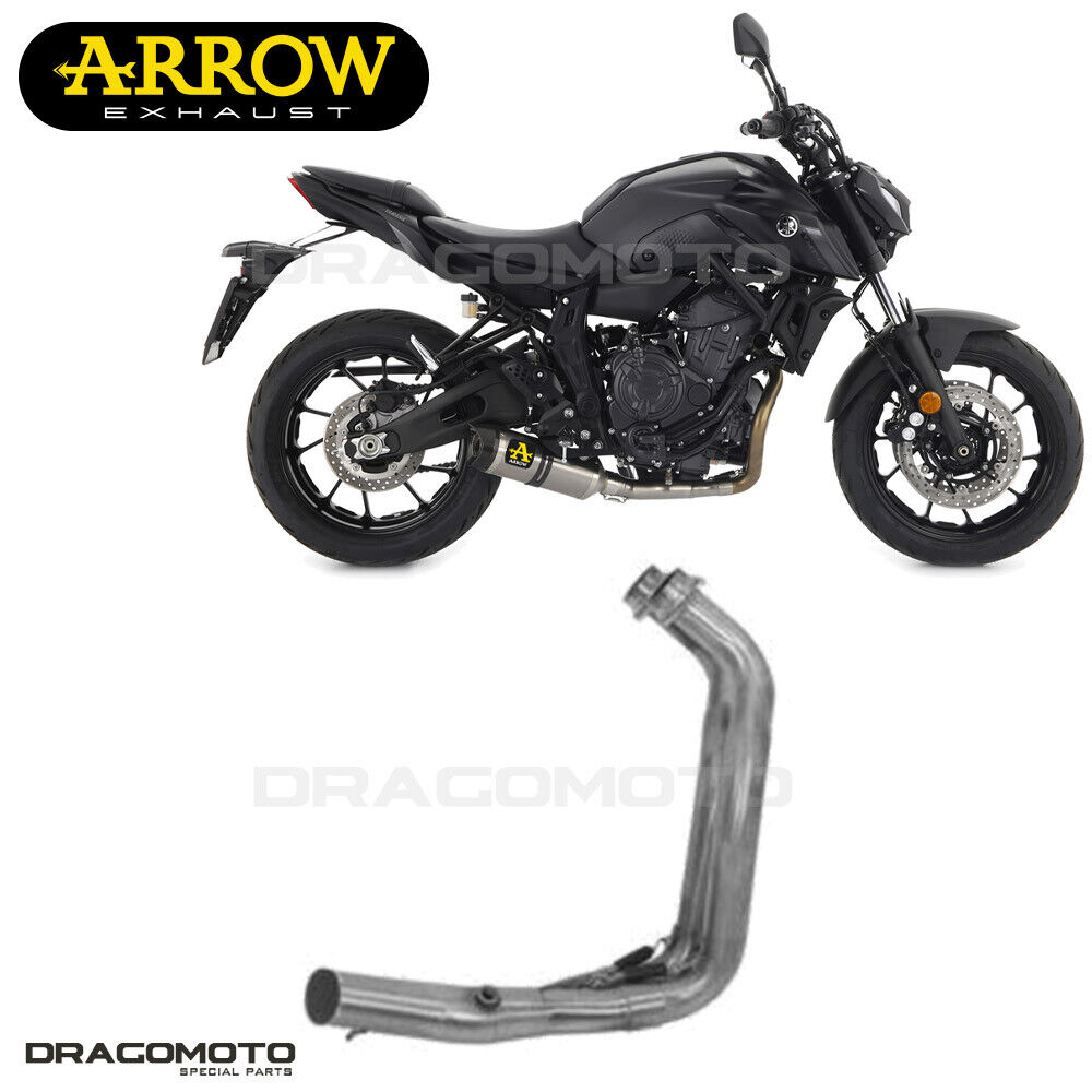 Collettore YAMAHA MT-07 2021 2022 ARROW Omologato Kat THUNDER