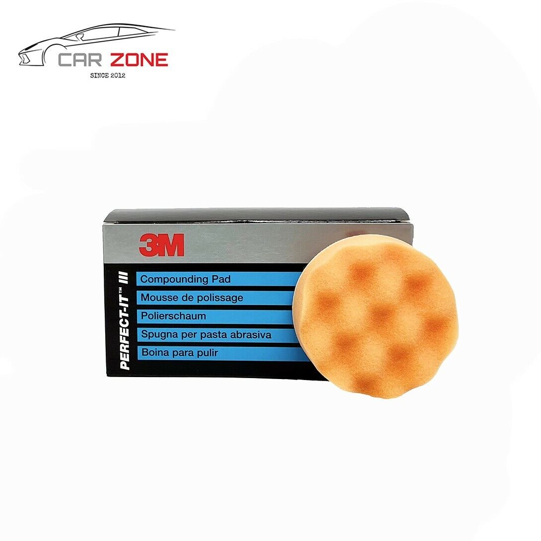 3M 50472 Tampone di lucidatura molto duro, Altamente abrasivo (75 mm)