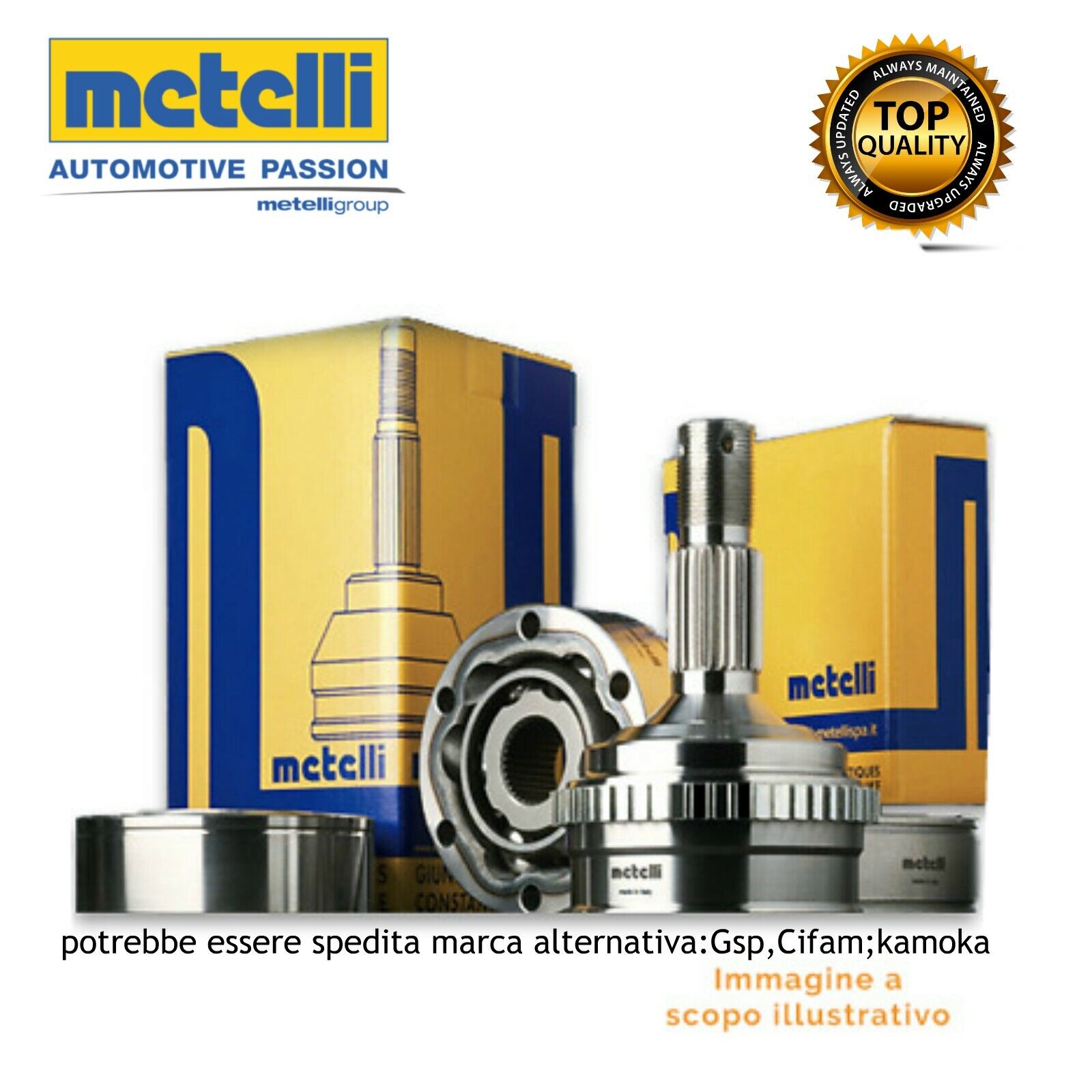 15-1410 METELLI KIT GIUNTO OMOCINETICO FIAT Seicento (187)