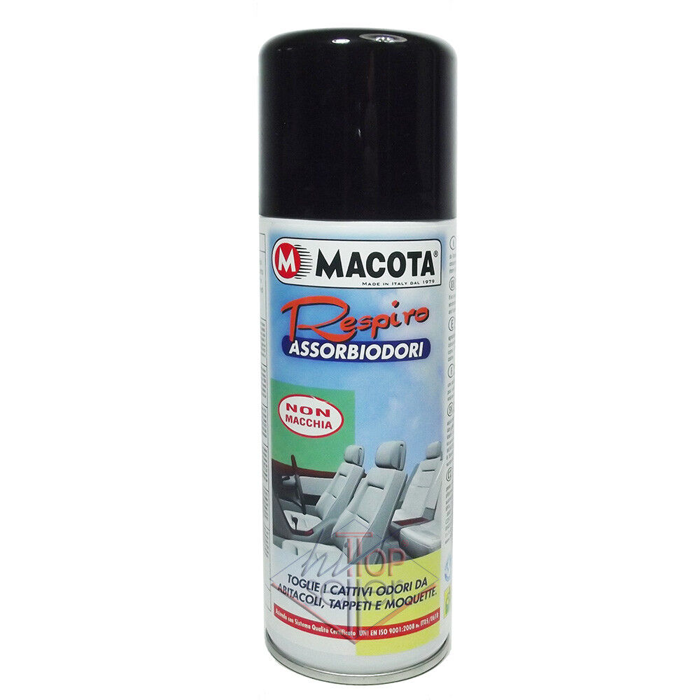 MACOTA RESPIRO ASSORBI ODORI NON MACCHIA Toglie odori auto tappeti moquette