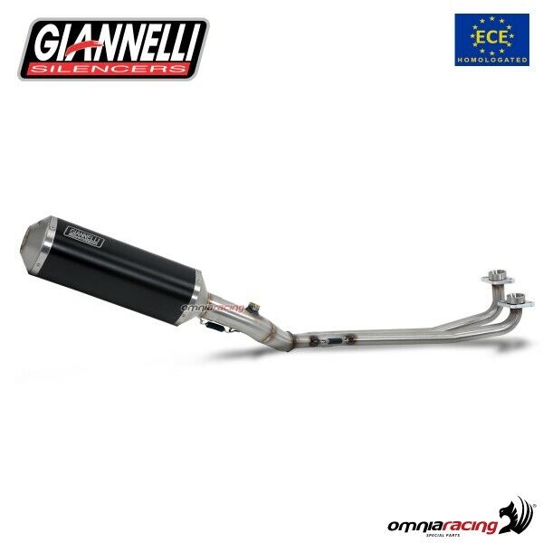 Scarico completo Giannelli Kymco AK550 2017/2020 Ipersport alluminio omologato