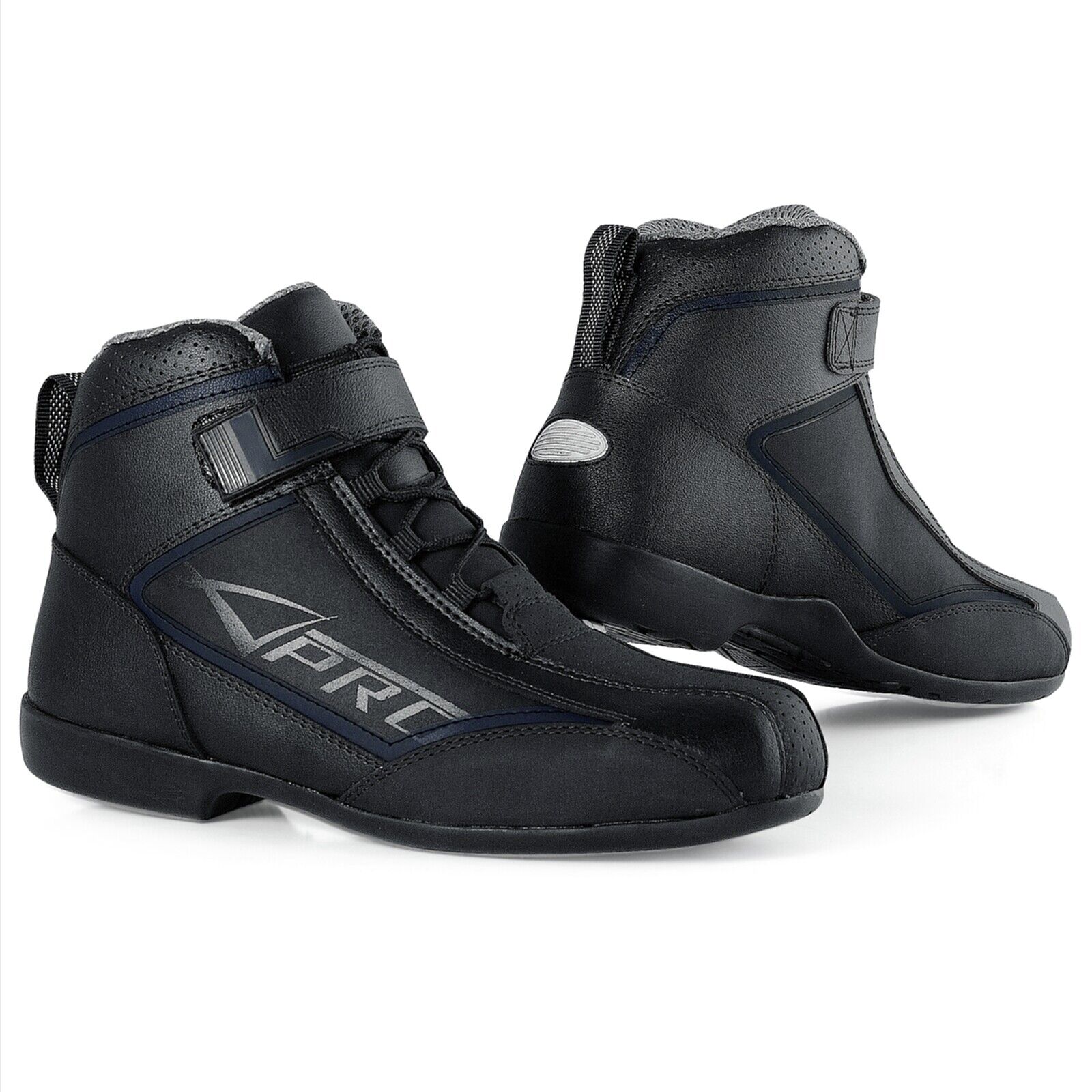 Winter Leather Waterproof Sport Boots Motorcycle Motorbike Boots Black 39