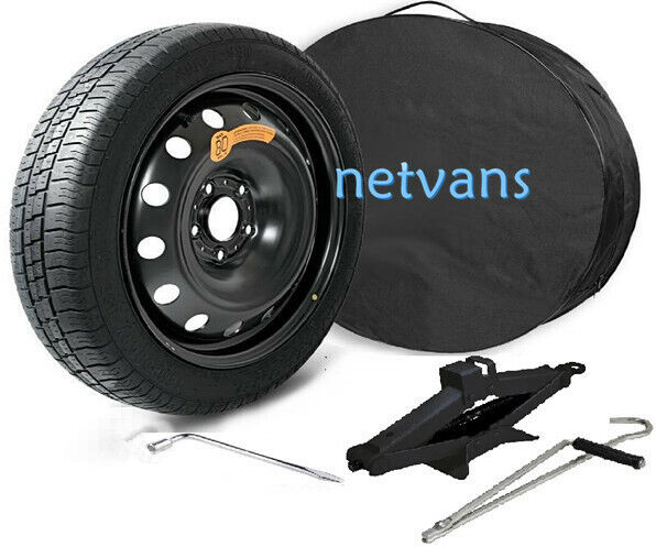 RUOTINO DI SCORTA 16" NISSAN JUKE CON CRIC CHIAVE SACCA 135/90R16