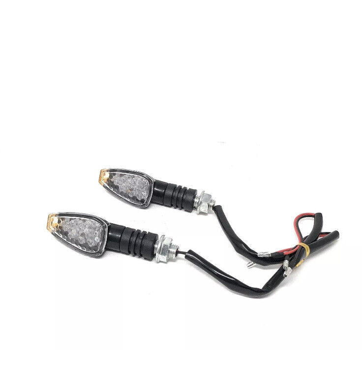 2 Indicatori Di Direzione Impermeabili Universali X Moto Frecce Led