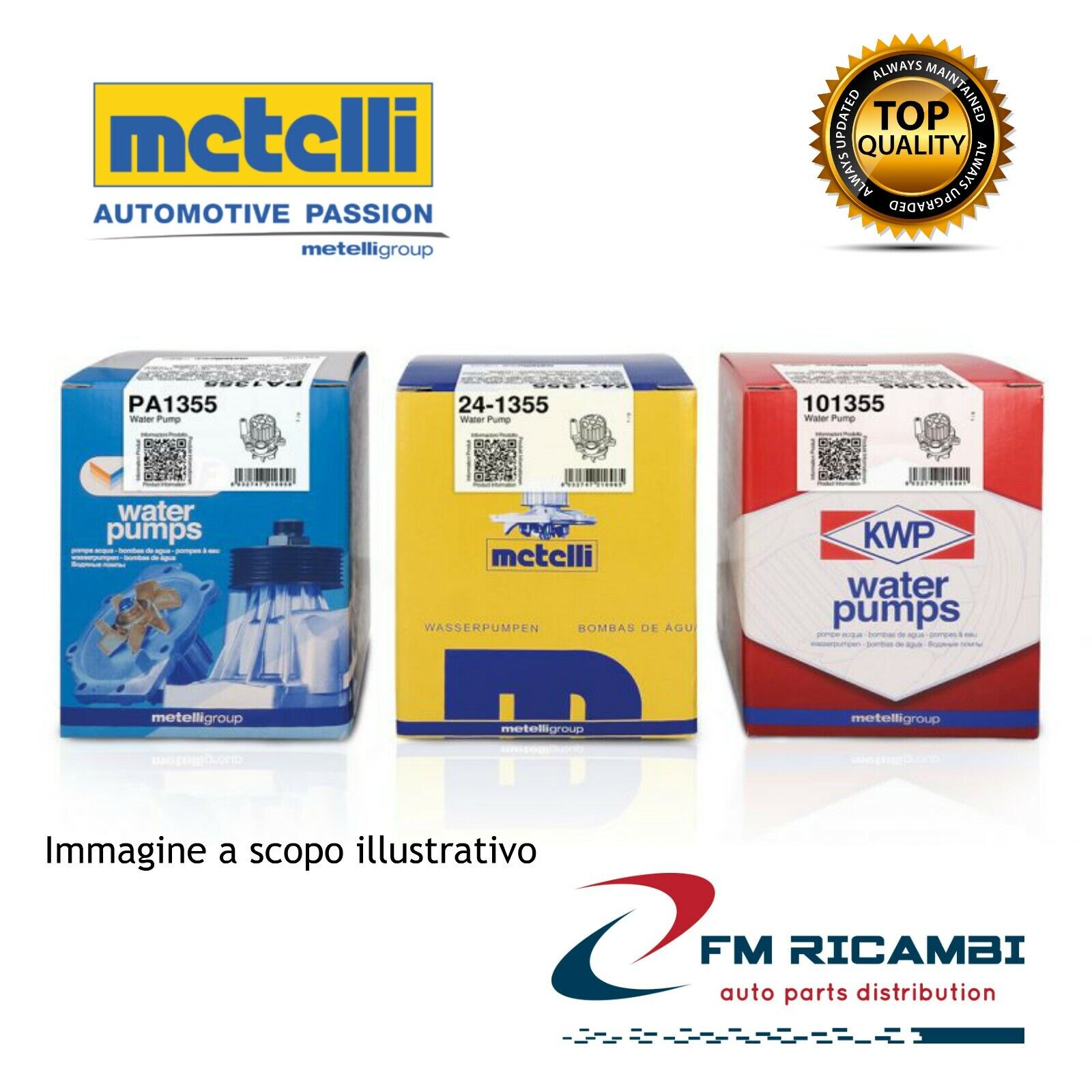 24-0671 METELLI POMPA ACQUA GRAND CHEROKEE 2.5 TD-FRONTERA