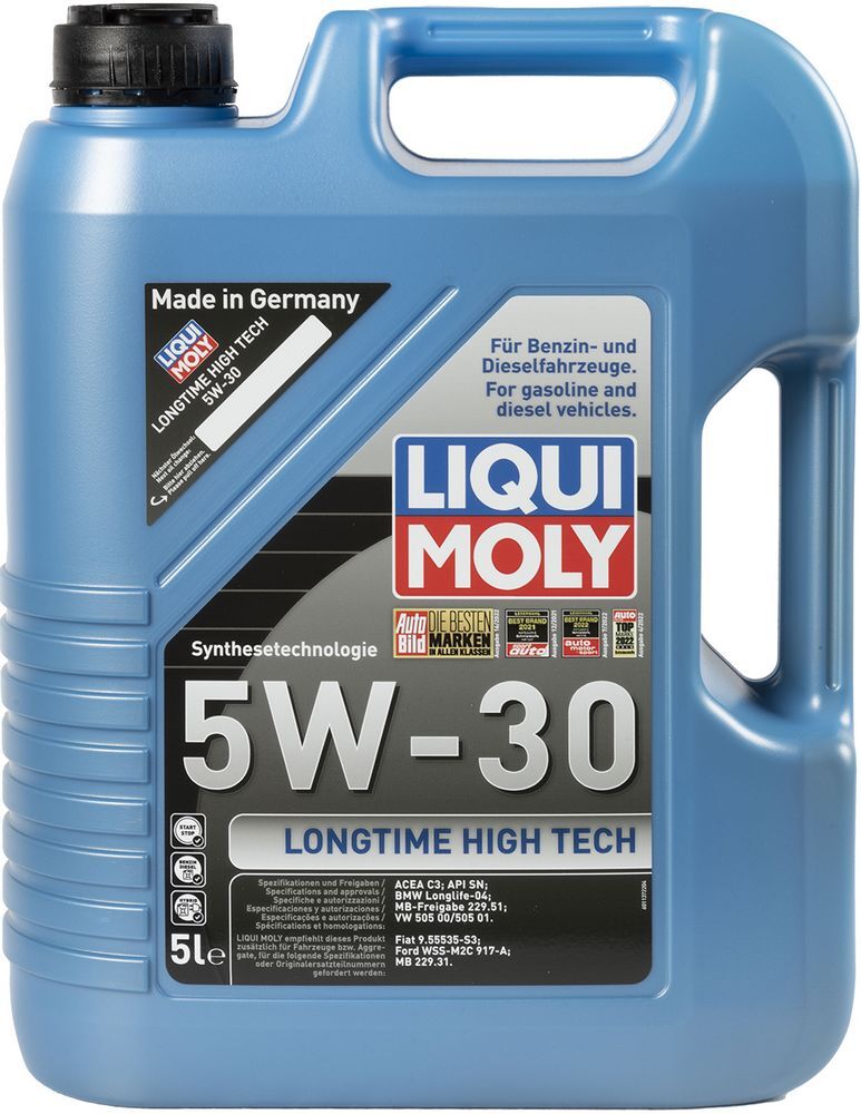 Olio motore Longtime High Tech 5W-30 5L LIQUI-MOLY