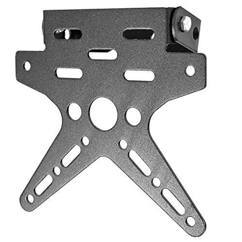 SUPPORT LATERAL PLAQUE IMMATRICULATION UNIVERSEL NOIR (z1N)