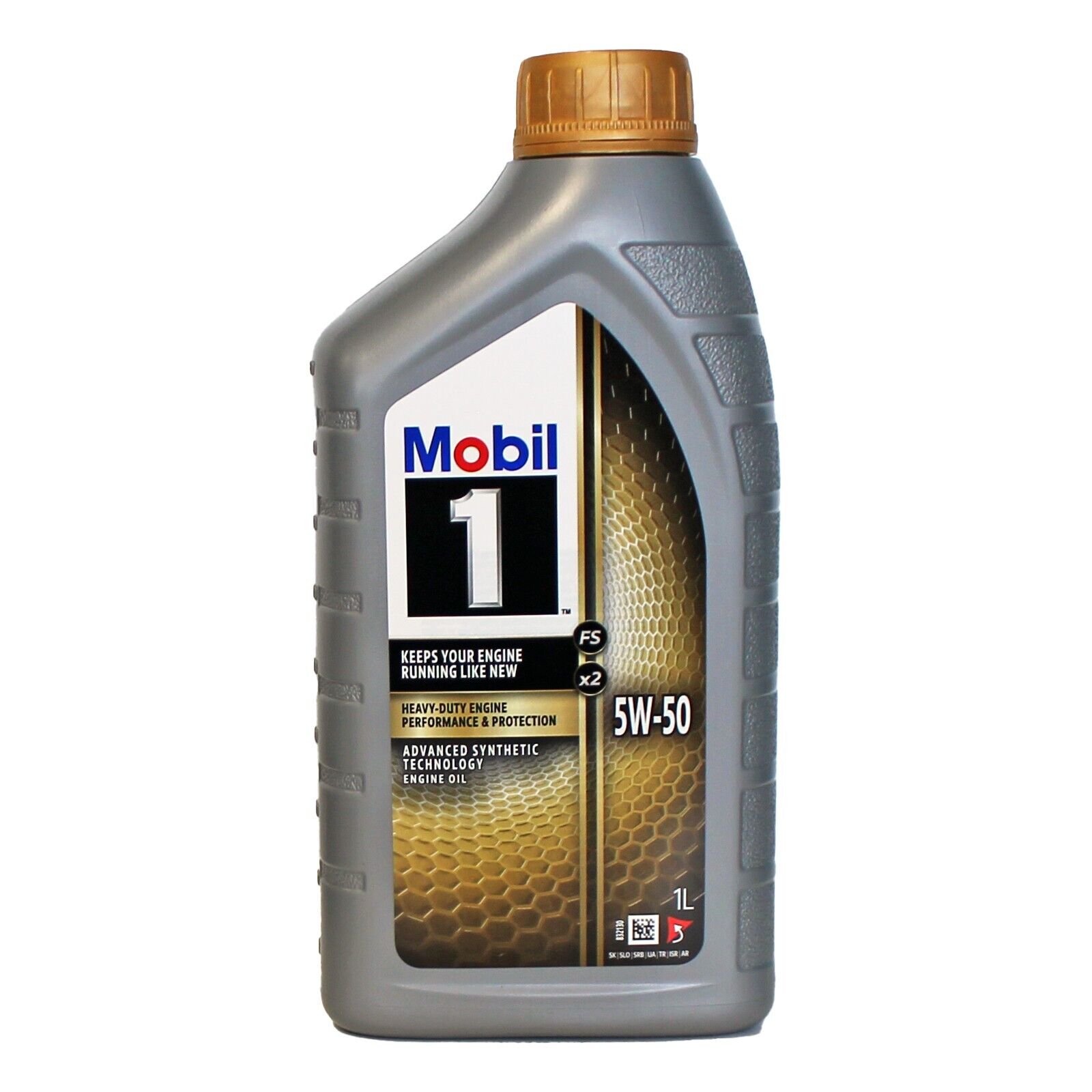 MOBIL 1 FS X2 5W50 RALLY FORMULA DA 1 LT. OLIO MOTORE SINTETICO 229.3 A40 CF SP