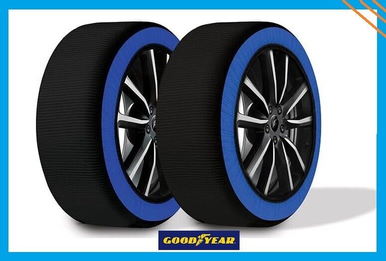 Calze da Neve Omologate per Auto Furgone Camper di facile montaggio GOODYEAR S