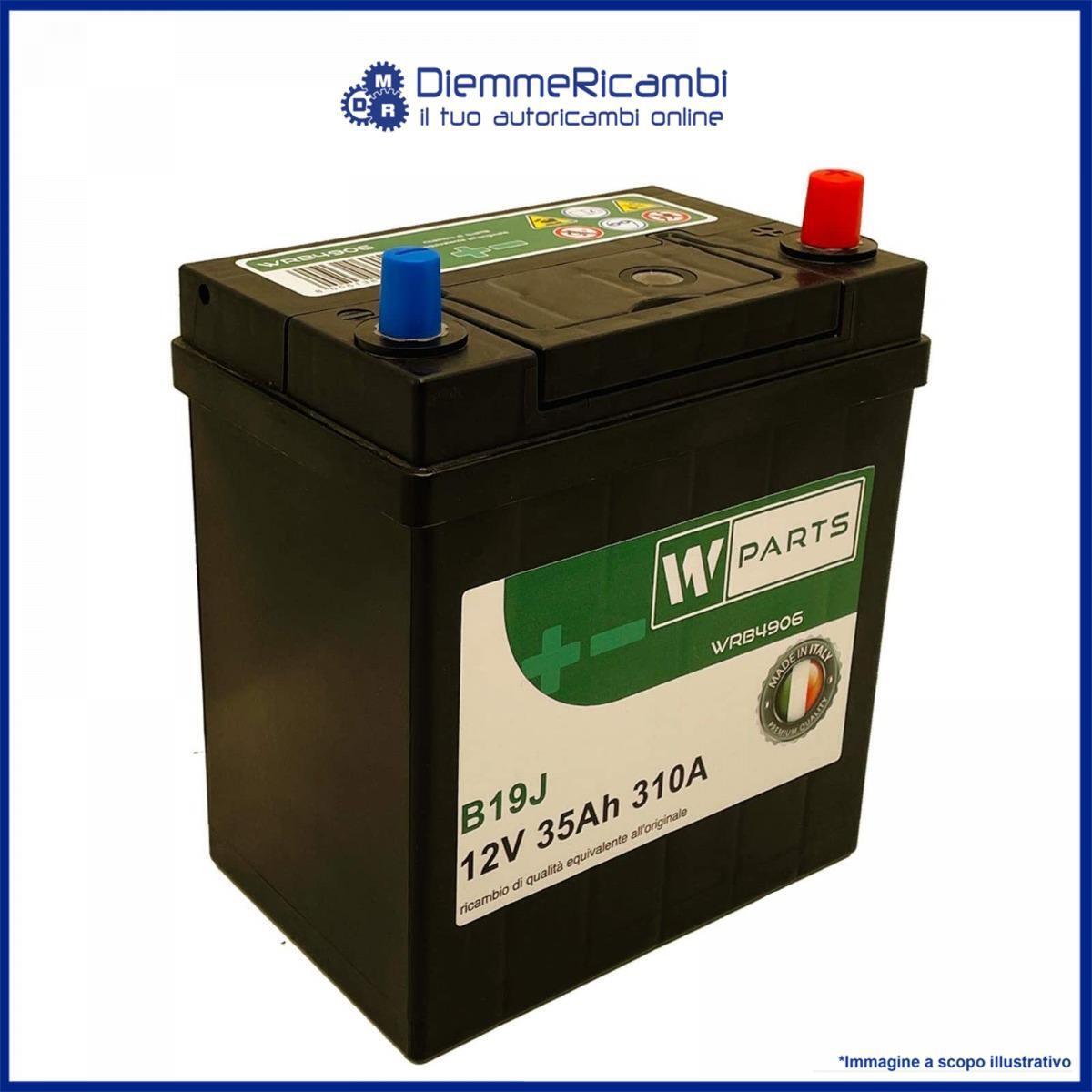 BATTERIA AUTO 35 Ah - 310 A EN spunto | Positivo a destra |Garanzia Italia| 35Ah