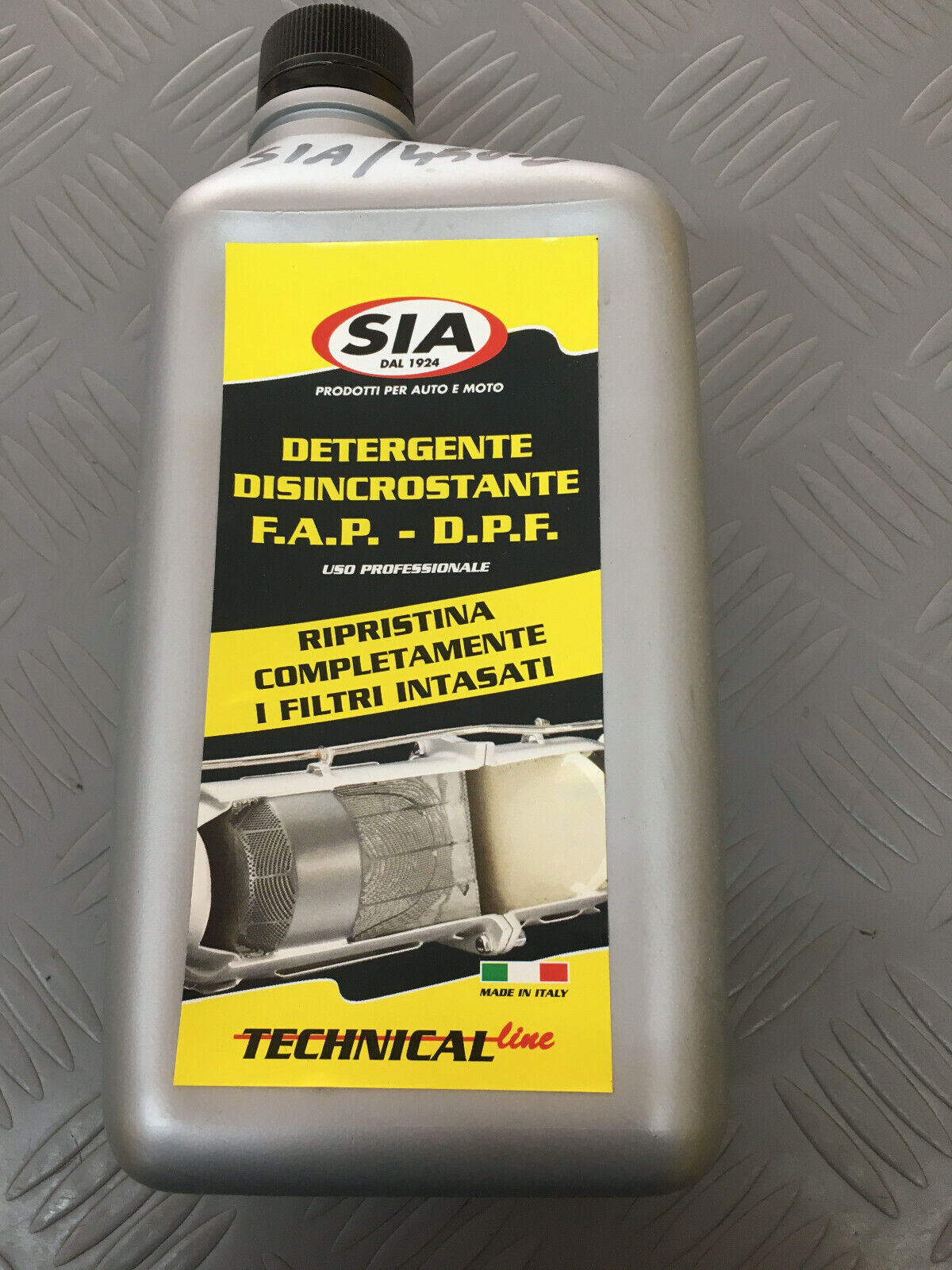 detergente disincrostante F.A.P. - D.P.F. confezione da 1 litro marca SIA
