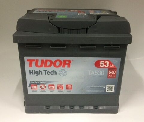 Batteria 53Ah 540A (EN) Tudor TA530 High Tech **Spedizione Inclusa!!**