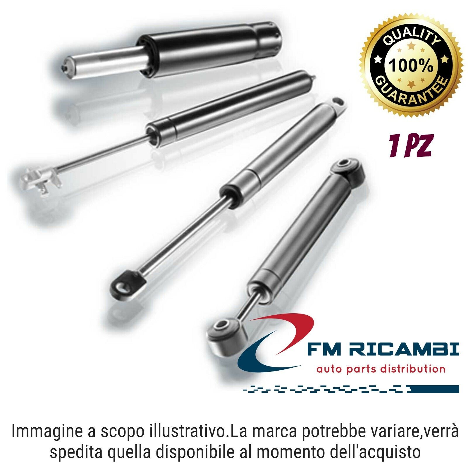 MG36141 EQUAL QUALITY MOLLA A GAS PORTELLONE POST PORTA TIPO ATTACCO S-O