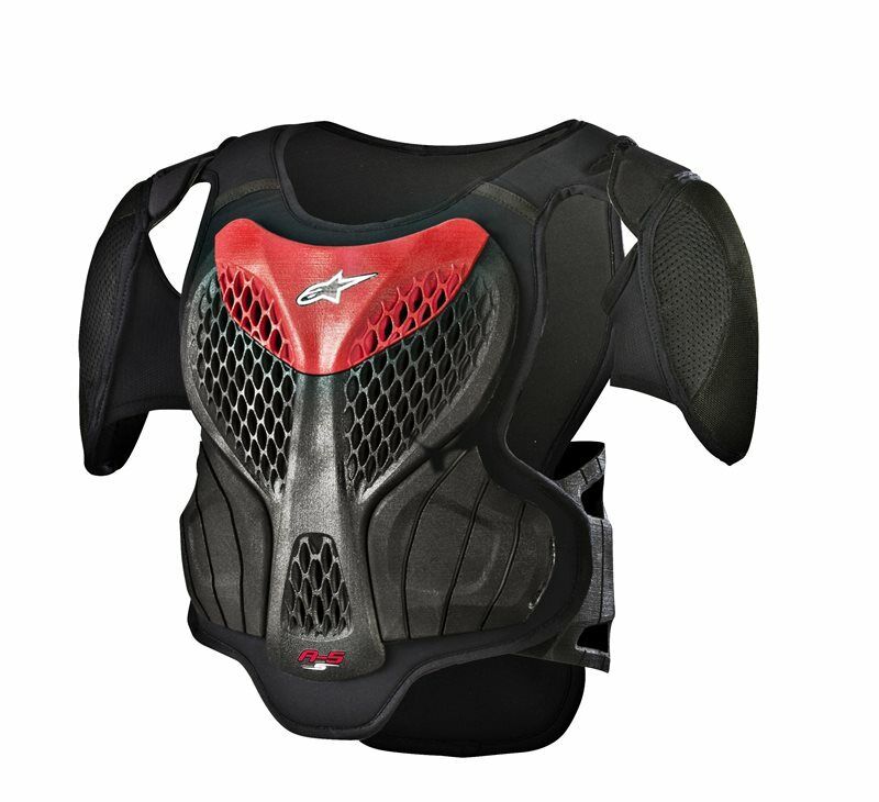 Taglia L/XL - Pettorina Bambino Alpinestars A-5 S Youth Body Armour Cross Enduro