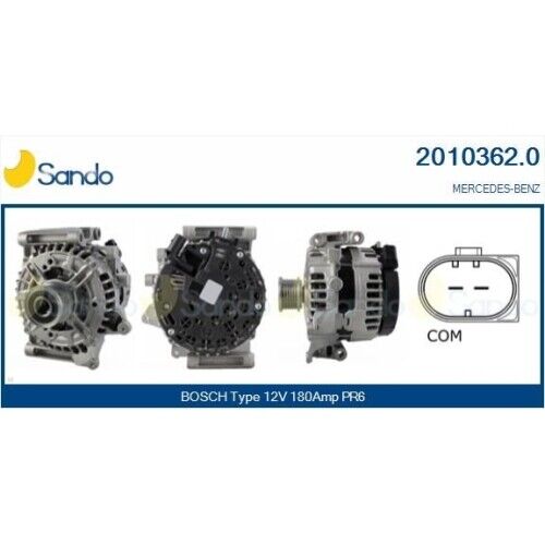 Alternatore Sando 2010362.0 per Mercedes Benz Mercedes Benz Mercedes Benz