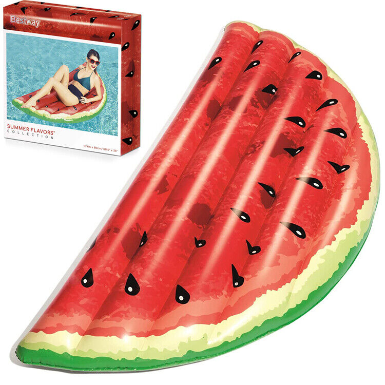 Materassino Gonfiabile fashion anguria Mare Piscina 174x89cm Bestway bambini