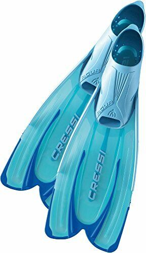 Cressi Pinne Lunge e Corte per Immersioni, Apnea, Snorkeling e Nuoto, (h6T)