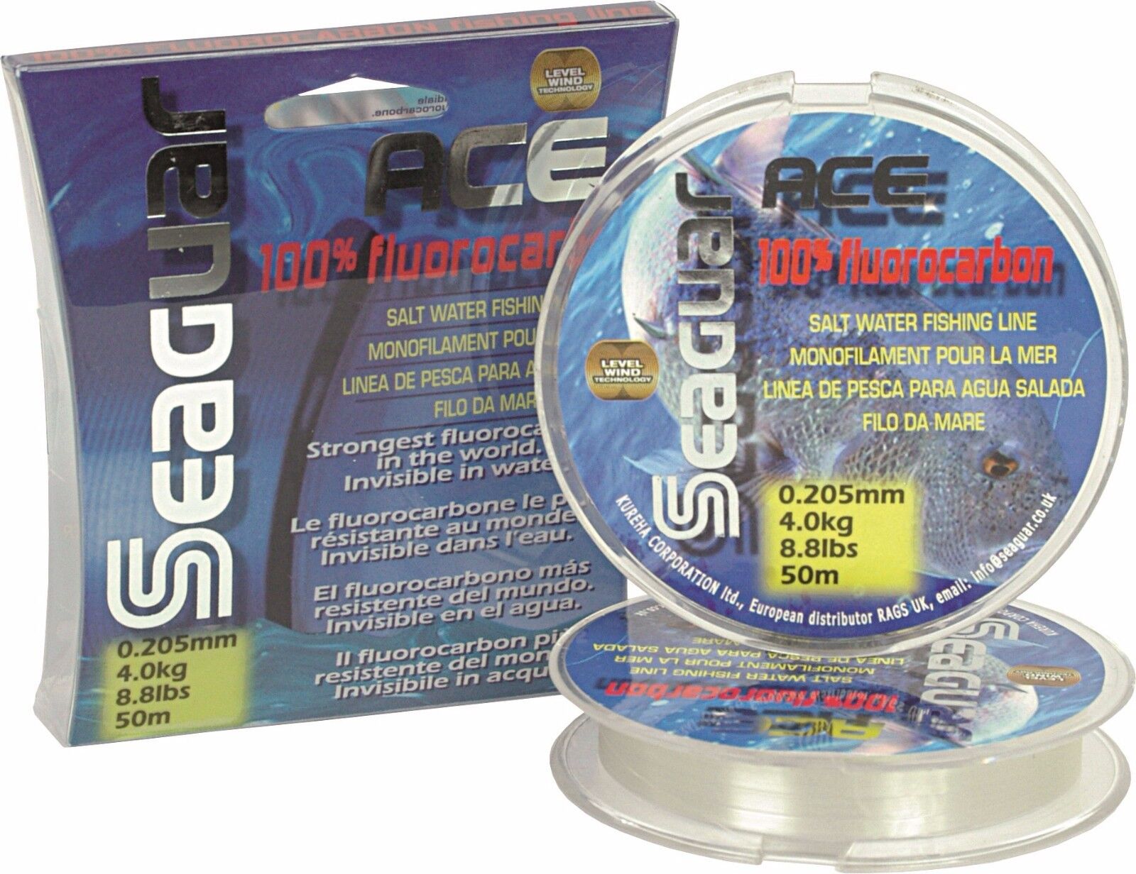 Filo COLMIC - SEAGUAR ACE  50mt - Ø 0.52