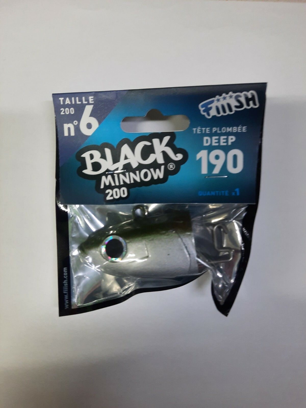 Testa FIISH Black Minnow 200 N.6 DEEP 190 Gr Color KAKI