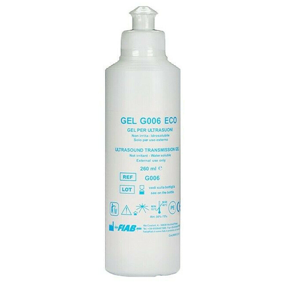 I-Tech FIAB G006 ECO Gel Conduttivo x Ultrasuoni ed Elettroterapia Flacone 260ml